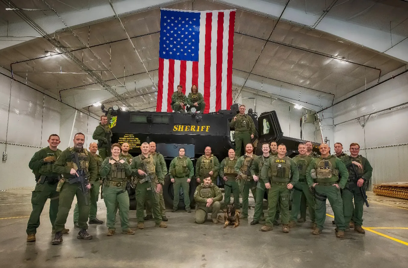 Fairfield County Sheriff's Office swat team